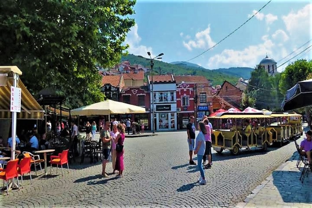 fortress of Prizren, Sinan Pasha Mosque, Albanian League of Prizren complex, River Bistrica