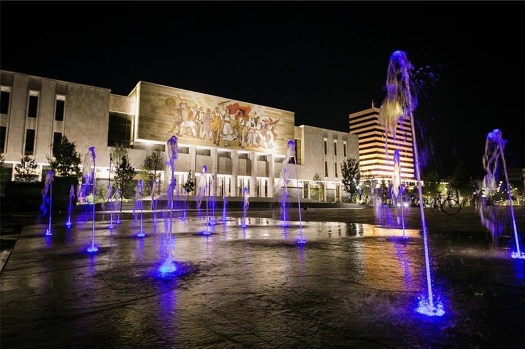 Skanderbeg Museum, Skanderbeg Square, Et'hem Bey Mosque, Tirana Clock Tower