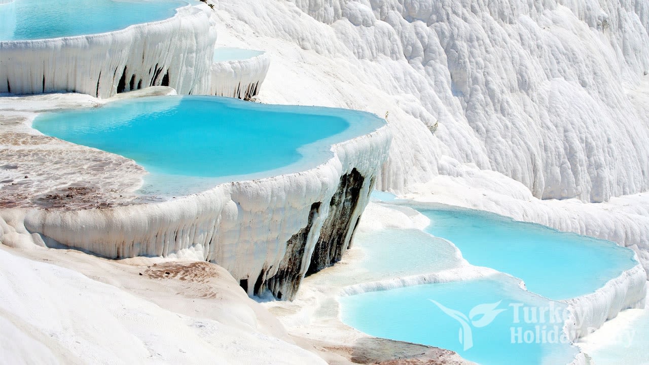 Hierapolis, Travertines of Pamukkale, Cleopatra's Pool