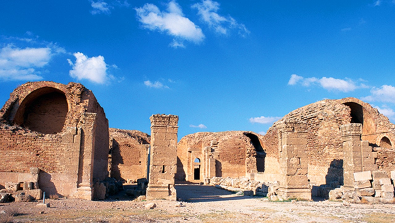 Harrana Castle stronghold, Amra Castle frescoes, Azraq Castle fortress
