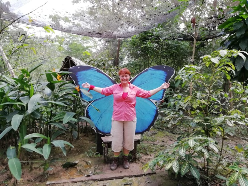 Bellavista Nanay Port, Nanay and Amazon rivers, Morphosapi butterfly farm, Monkey Island