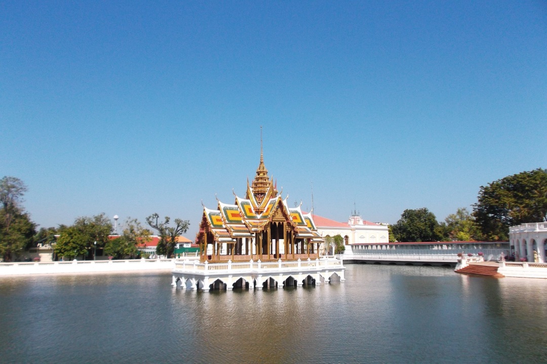 Bang Pa-In Royal Palace, island-set Ayutthaya Historical Park, Koh Kerd village, Wat Yai Chai Mongkhon