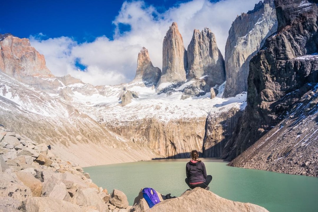 Grey Glacier, French Valley, Mirador de las Torres