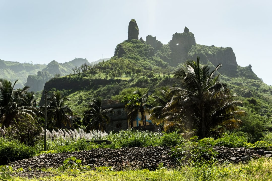 Serra Malagueta park, Gongon Valley, rural Santiago Island