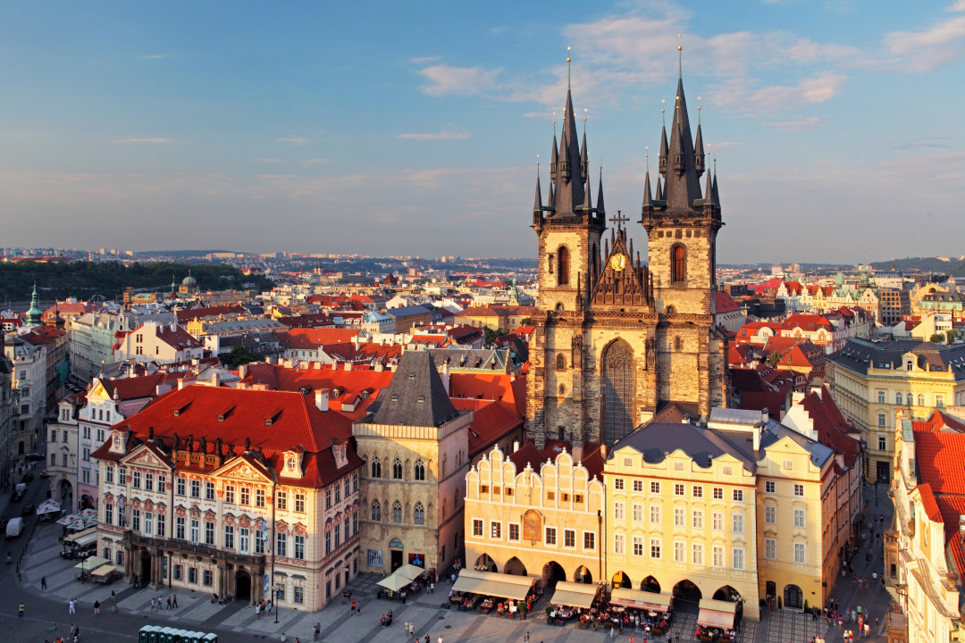 Prague Castle, St. Vitus Cathedral, Old Town Square, Wenceslas Square