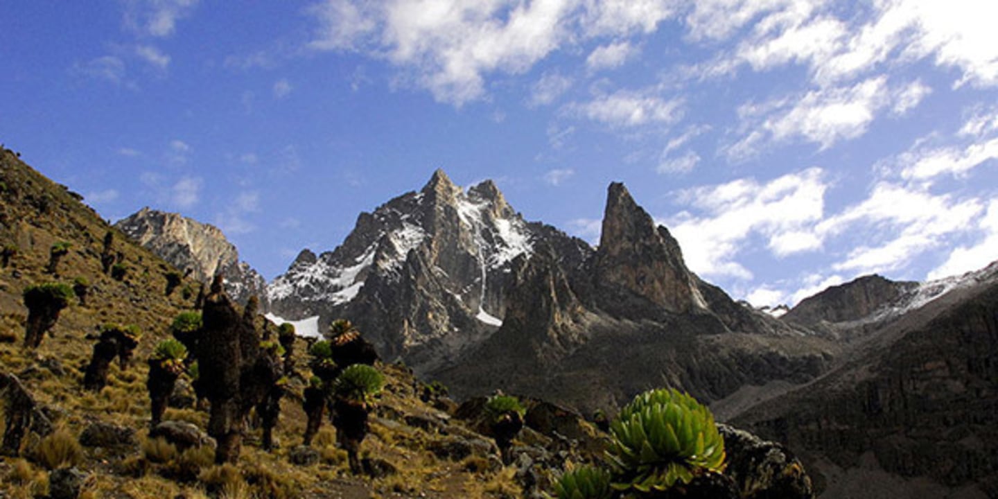 Old Moses Camp, Firmin Tower, Batian Peak, Gorges Valley