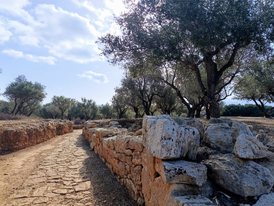 Aptera ruins, Apokoronas villages, olive groves, coastline views