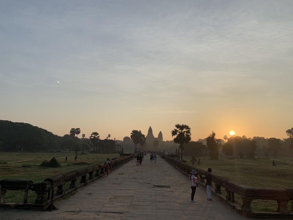 Ta Prohm's tree-clad ruins, Angkor Wat temple complex, Bayon with its smiling faces, Ta Nei forest temple