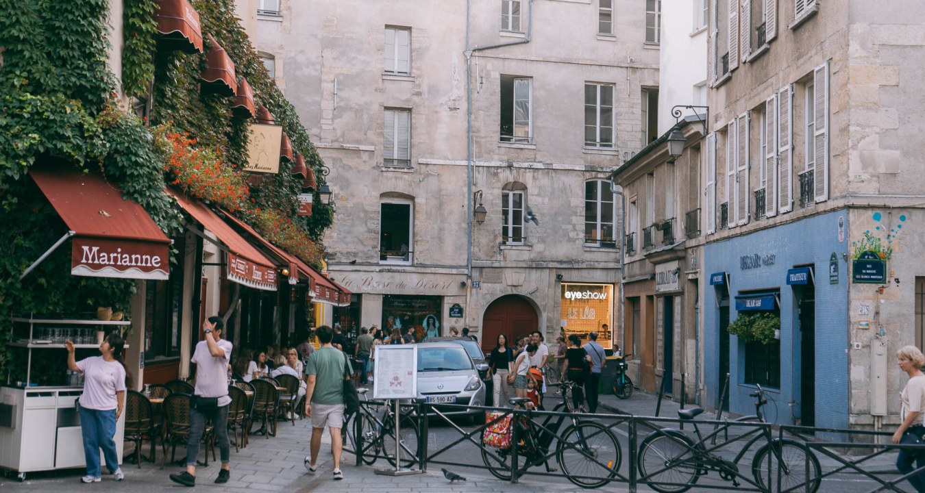 Rue des Rosiers, Hotel de Sens, Pont Neuf, Sorbonne