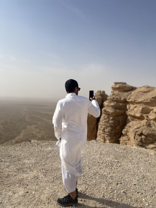 Edge of the World cliffs, Tuwaiq mountain range, Riyadh