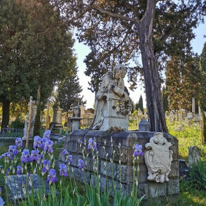 ancient English Cemetery of Florence, the Island of Dead, Florence
