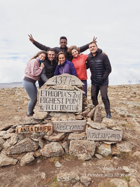 Sanetti Plateau, Tullu Dimtu, Wasama Valley