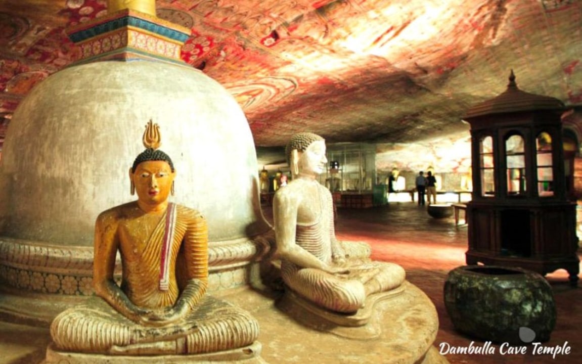 Lion's Rock, Sigiriya Fortress, Dambulla Cave Temple