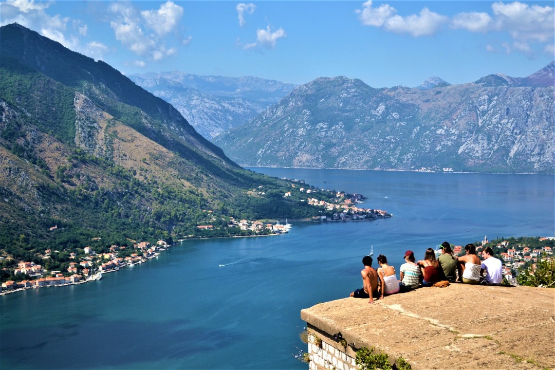 Kotor Old Town, Boka Bay coastline, Cathedral of Saint Tryphon, Armory Square