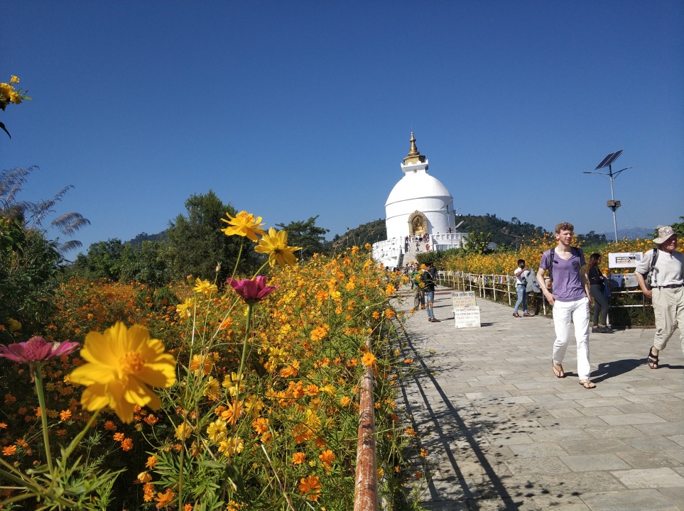 Phewa Lake, Tal Barahi Temple, World Peace Pagoda, Sarangkot sunset