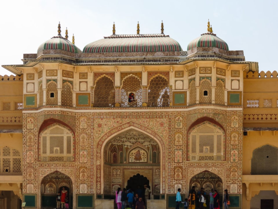 Amber Fort elephant safari, City Palace architecture, Hawa Mahal, Jantar Mantar instruments