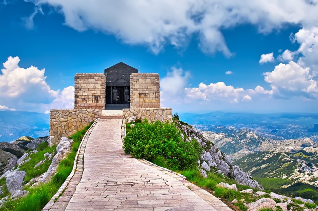 Mausoleum of Njegoš, Lovćen National Park, Serpentines, Fortifications of Kotor