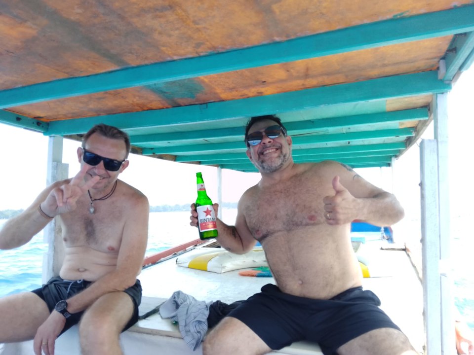 Snorkelling around Asha Island, Marina Harbour boat transfer, Jakarta