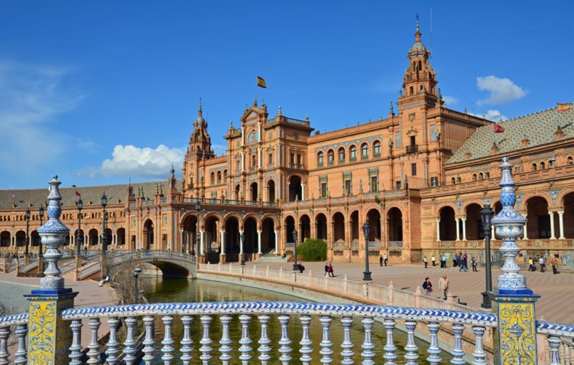 Plaza de España, Seville, Santa Cruz, The Giralda, Maria Luisa Parque