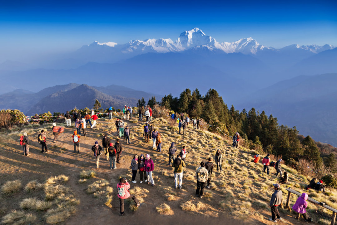 Poon Hill, Annapurna Range, Ghorepani, Ghandruk