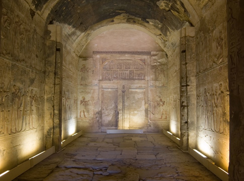 Luxor Temple, Temple of Osiris at Abydos, Temple of Hathor at Dandara