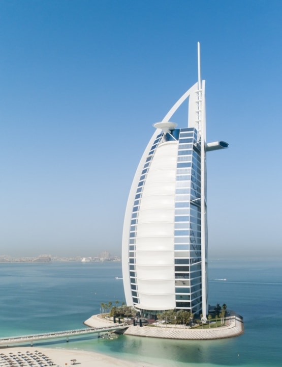 Al Fahidi neighbourhood, Dubai Creek Abra crossing, Jumeirah Mosque, Burj Khalifa