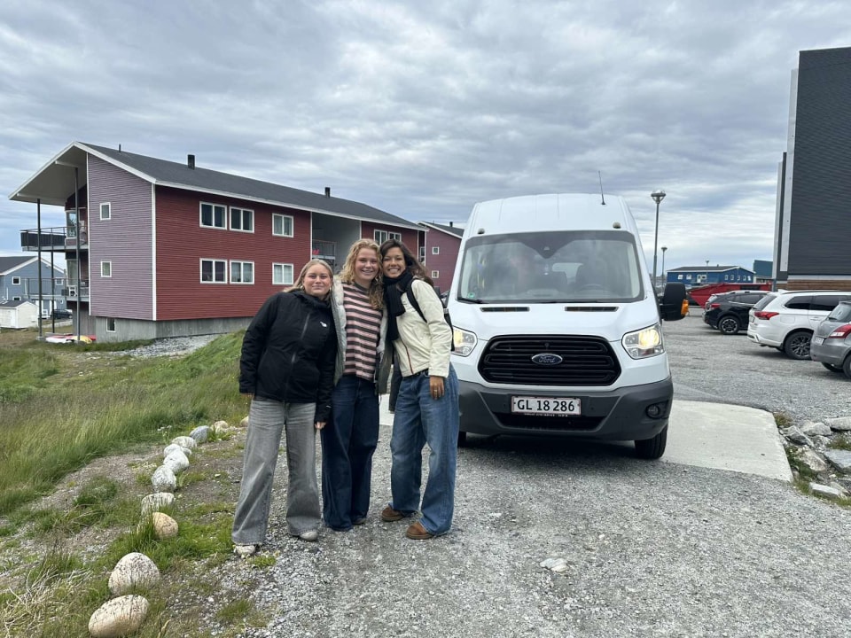 Nuuk Airport arrivals, Nuuk Port, Nuuk city centre