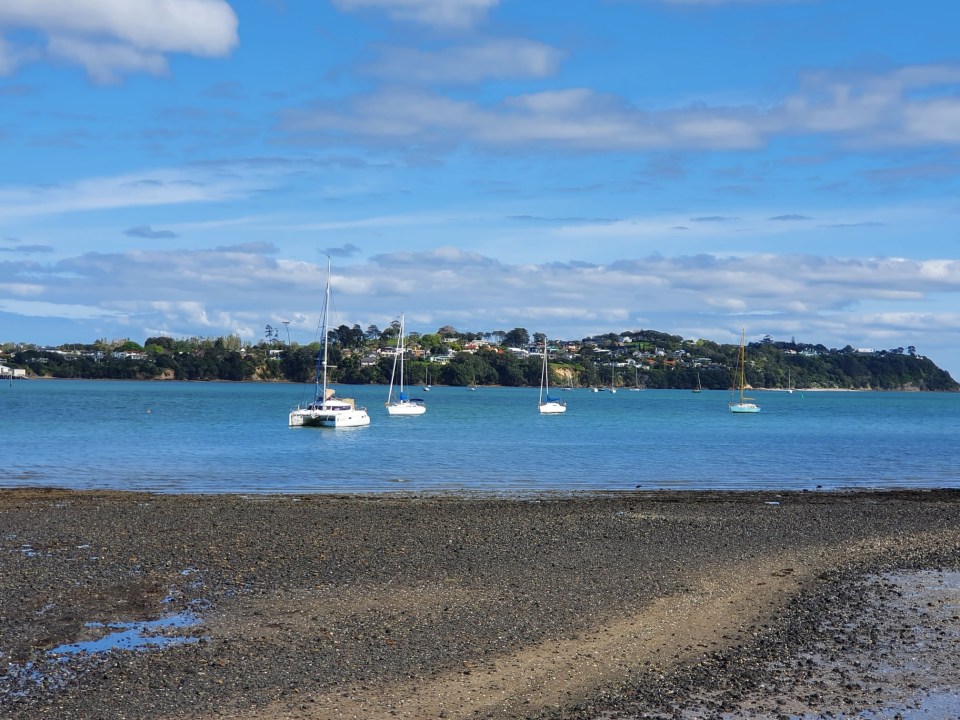 Bucklands Beach coastal outlook, Rangitoto Island, Howick Musick Point headland, Howick Historical Village