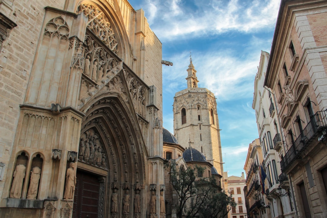 Serranos Towers, Valencia Cathedral, La Lonja silk exchange, Central Market