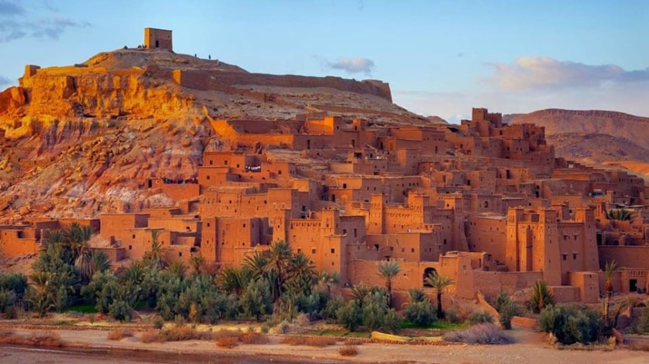 Aït Benhaddou, Kasbah Taourirt, dunes of Zagora, Tizi n'Tichka Pass