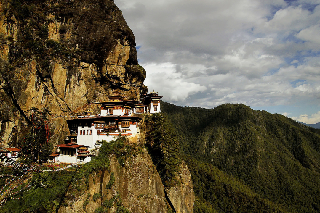 Paro Taktsang cliffside, Drukgyel Dzong ruins, Kyichu Lhakhang shrine