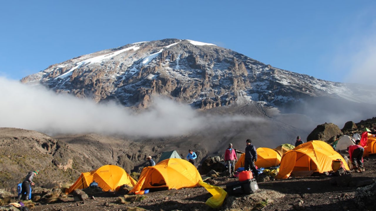 Arusha rainforests, Kibo Hut alpine desert, Uhuru Peak summit
