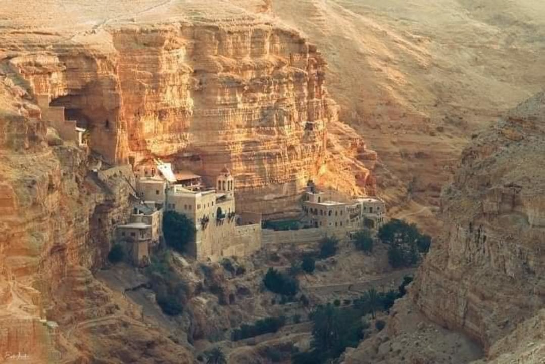 Qelt Valley, St. George Monastery, Mount of Temptation, Dead Sea