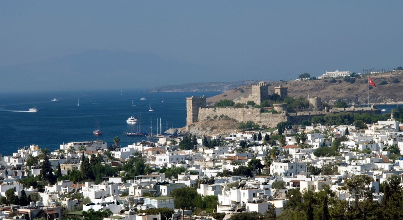 Theatre at Halicarnassus, Castle of St. Peter, Windmills, Mindos Gate