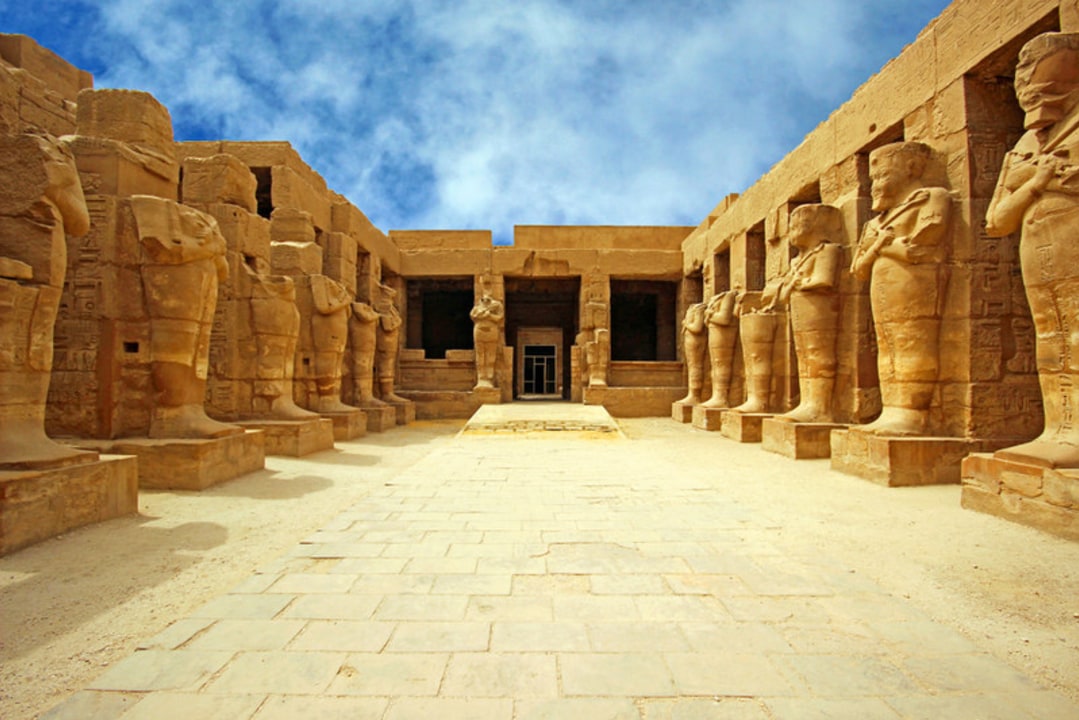 Great Pyramid of Giza, Great Sphinx of Giza, Karnak Temple, Nile riverbanks