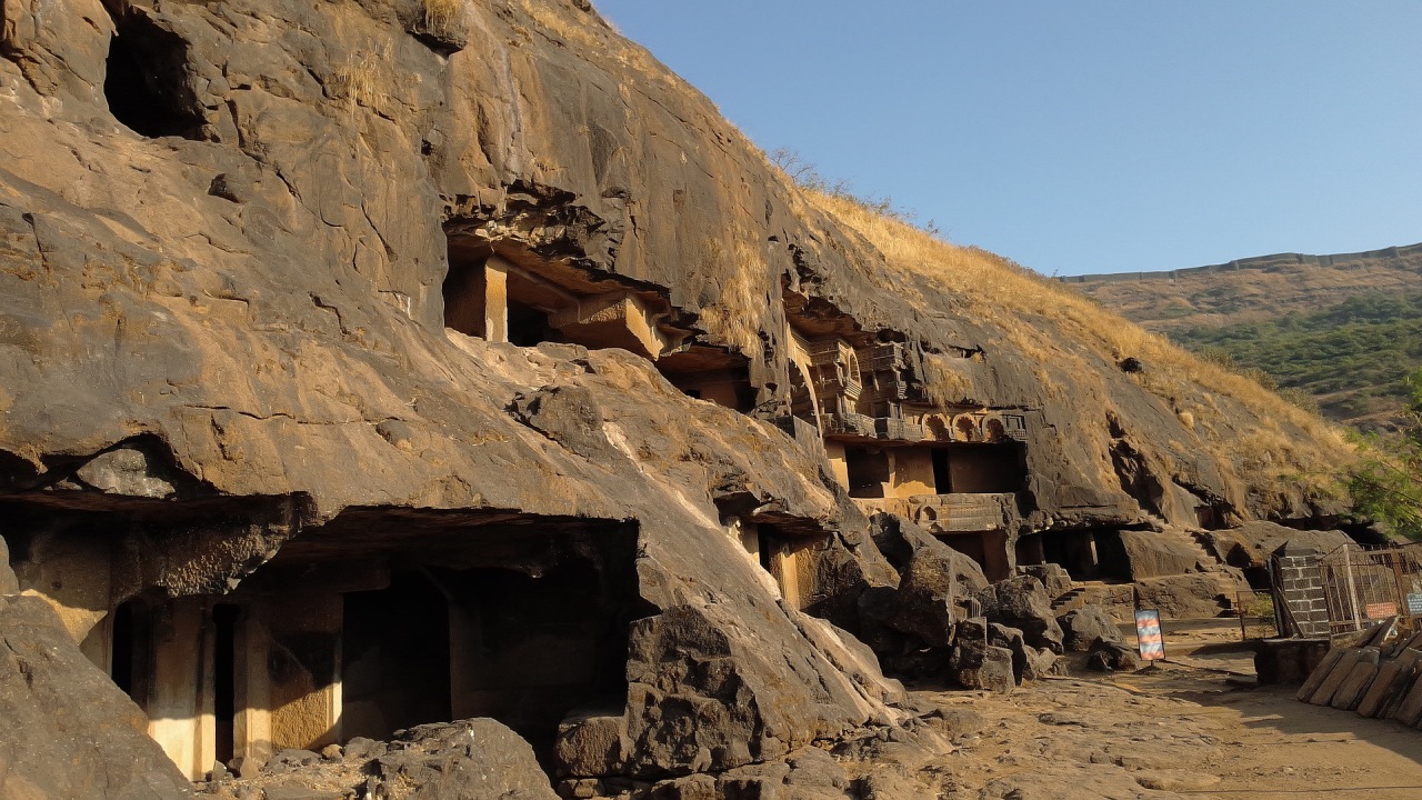 rock-cut Karla Caves, ancient Bhaja Caves, Lohagad Fort