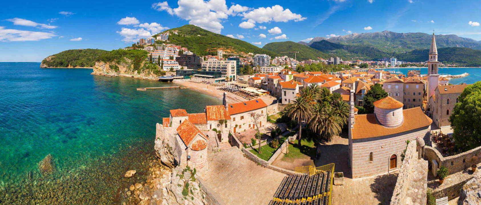 Cetinje Monastery, Mausoleum of Njegoš, Kotor's old town, Budva's old town
