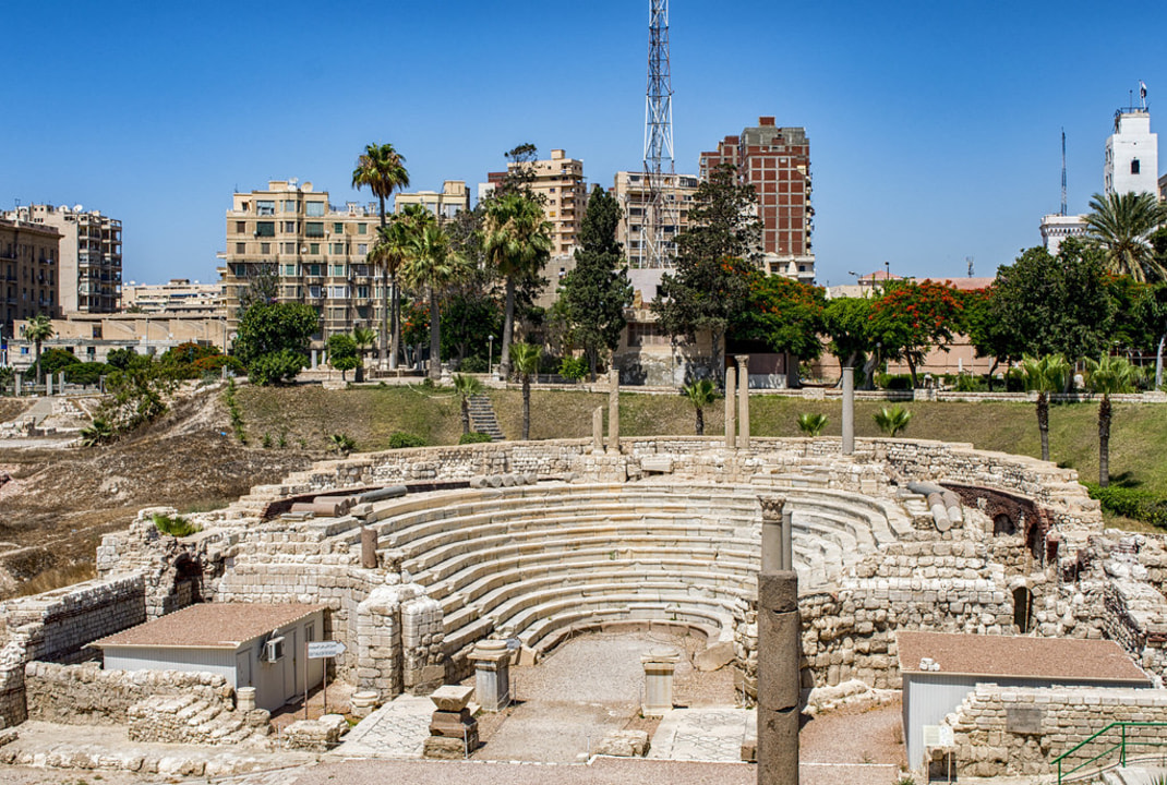 Great Pyramid of Giza, Great Sphinx of Giza, Bibliotheca Alexandrina, Montaza Palace