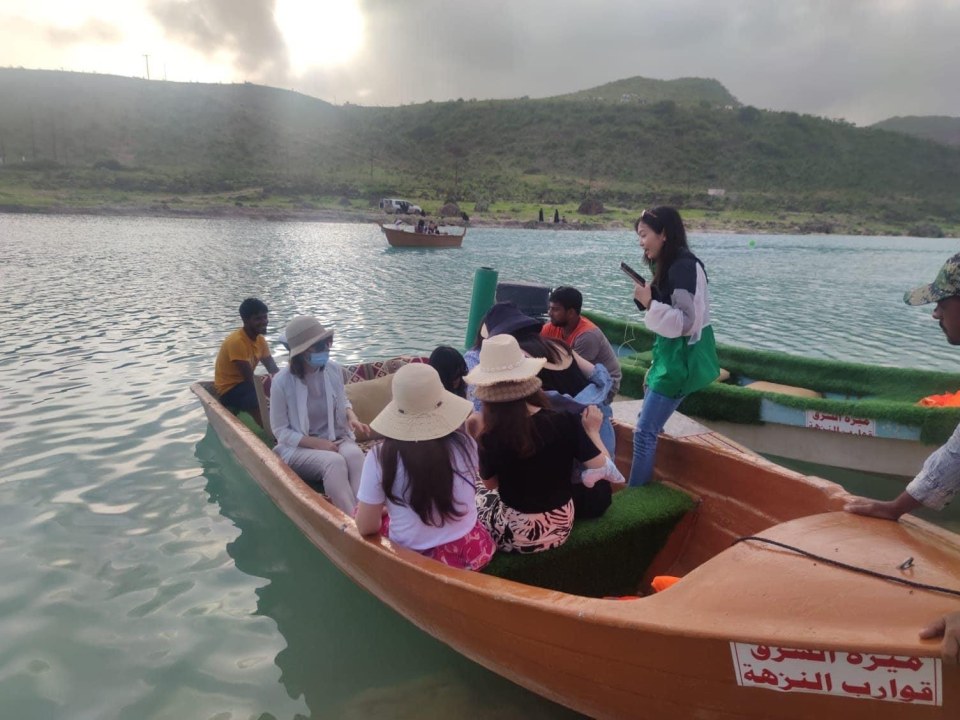 Taqah beach, Samhram Archaeological Site, Darbat waterfalls, Mirbat port
