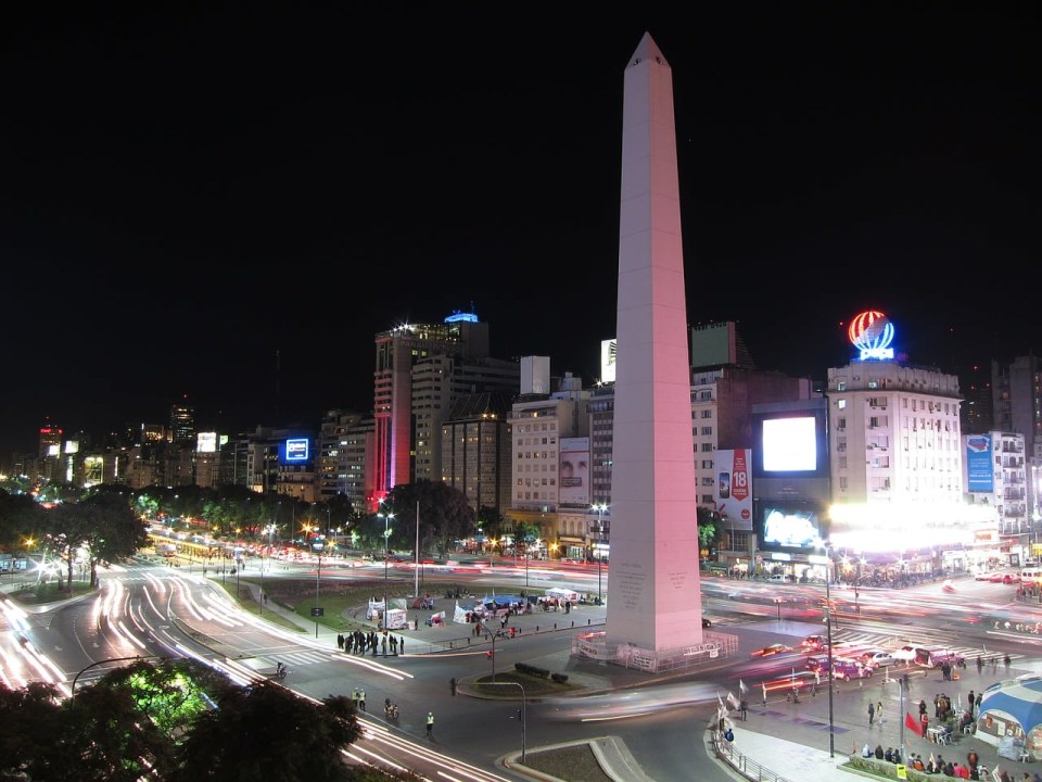 San Telmo, Plaza de Mayo, Palacio Barolo, Colón Theater