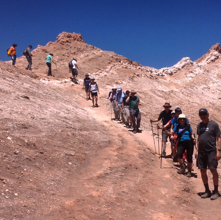 Cordillera de la Sal ridges, Moon Valley, Piedra del Coyote, Valle de Marte lookout