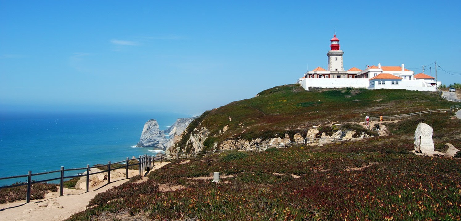 Pena Palace, Sintra hills, Cabo da Roca cliffs, Cascais seaside resort