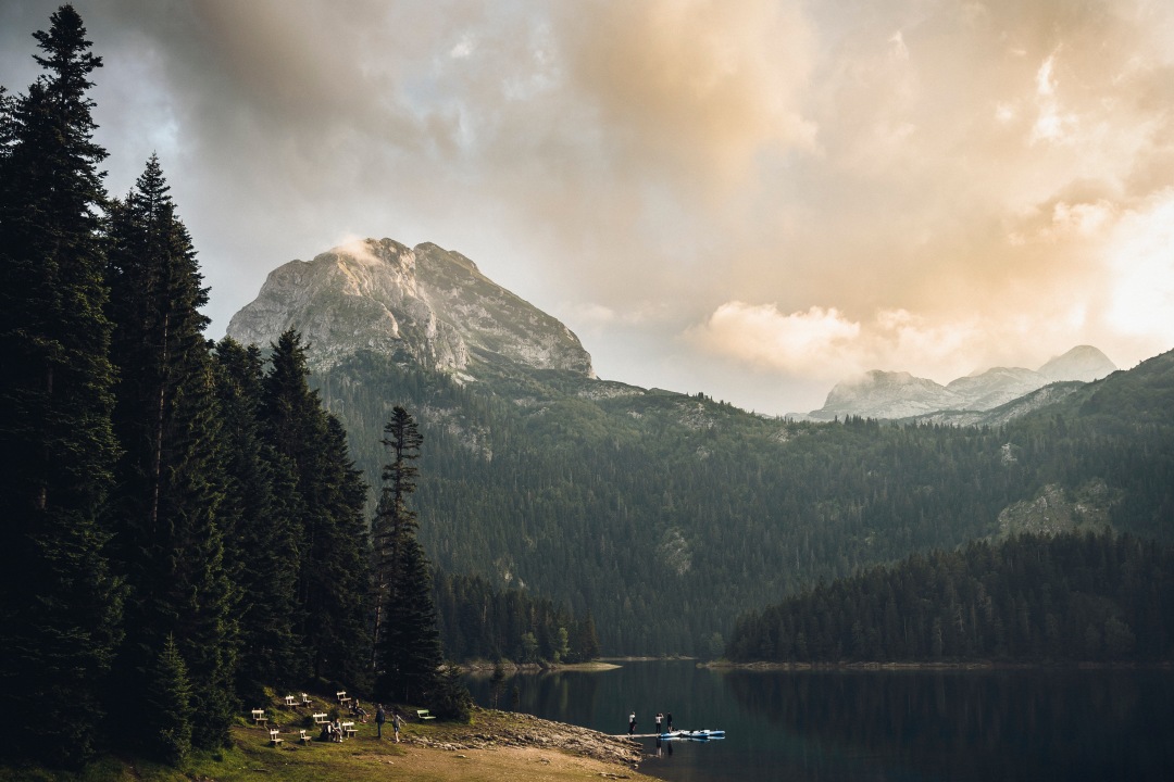 Black Lake, River Tara Canyon, Djurdjevica Tara Bridge
