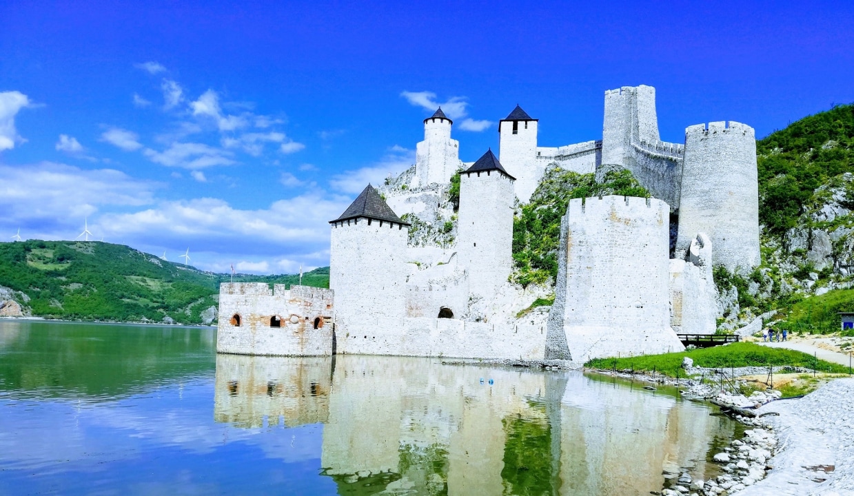 Golubac Fortress, Danube River, Iron Gate, Silver Lake