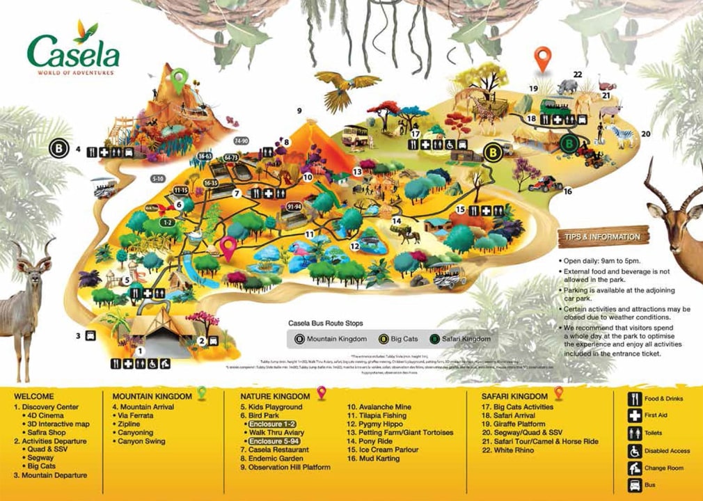 Casela World of Adventures, Big Cats Kingdom, Camel Viewing and ride, Photo Safari Bus Trip
