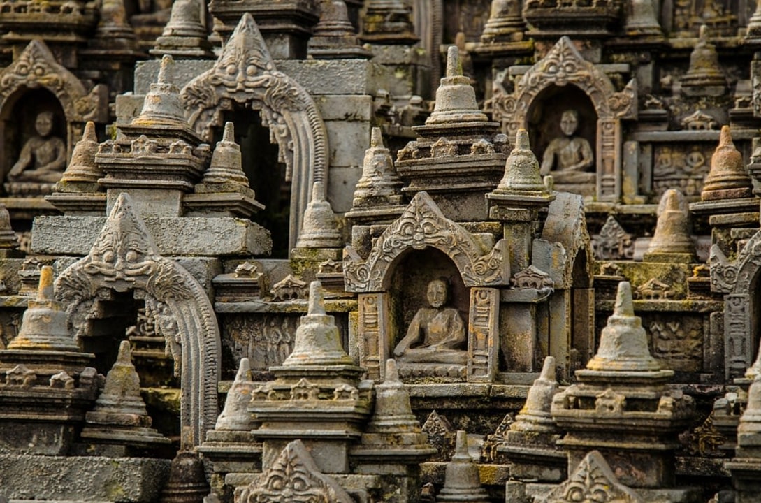 Borobudur Temple, Prambanan Temple, Mount Merapi