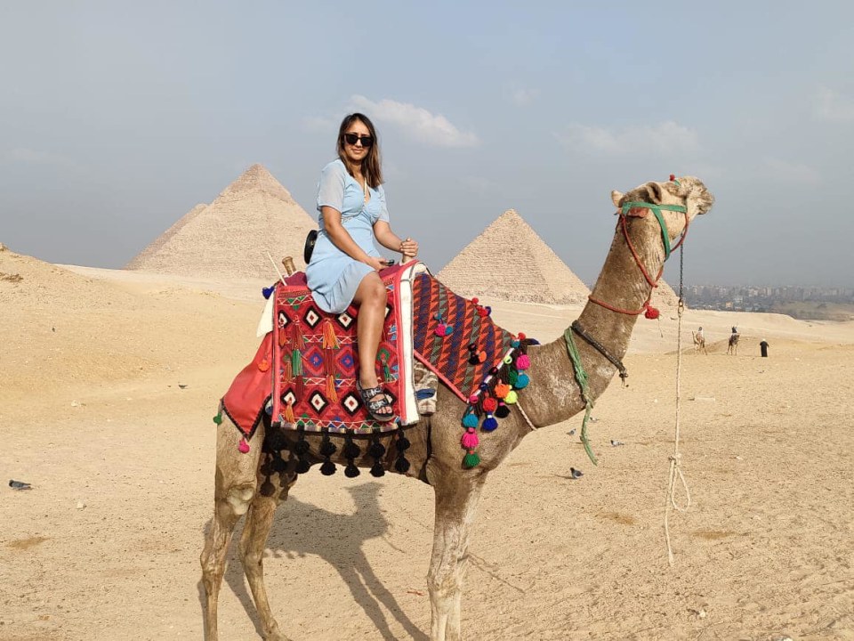 Giza Plateau, Great Sphinx of Giza, Pyramid of Djoser