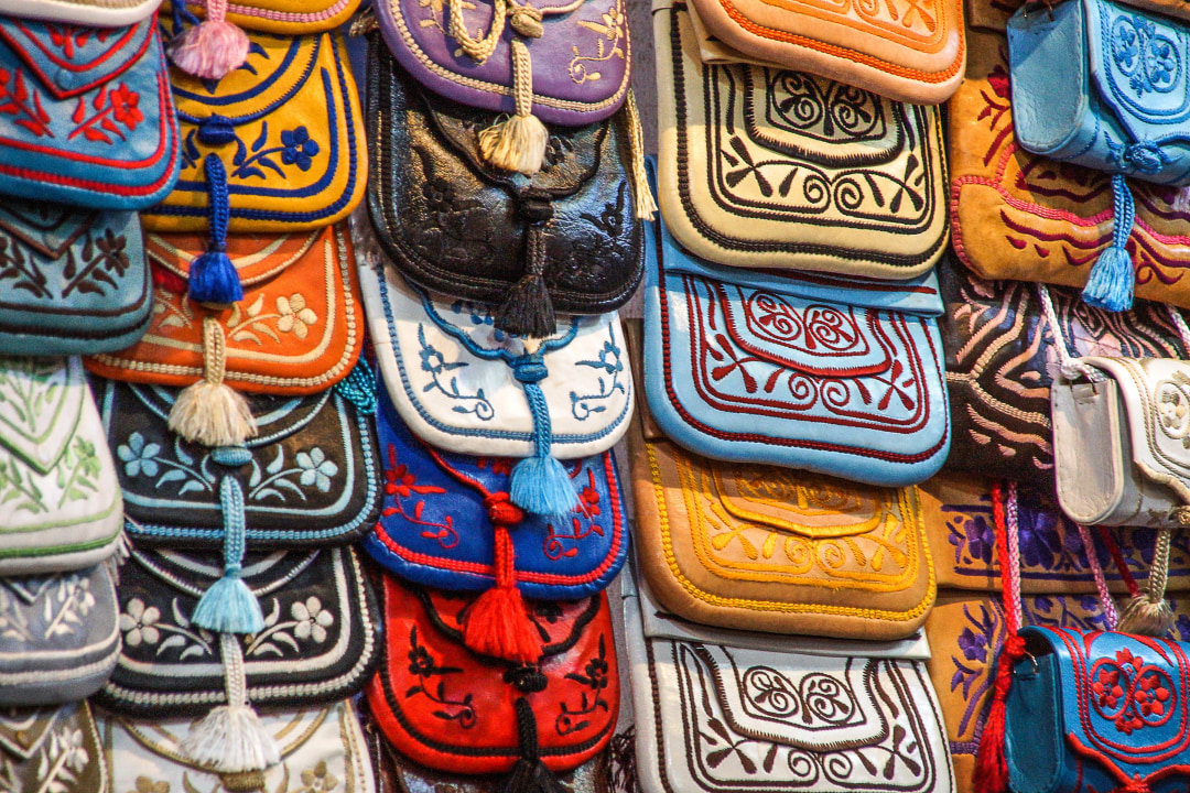 Hassan II Mosque on the seafront, Bab Mansour Gate and Meknes ramparts, Volubilis Roman ruins, Jemaa el-Fnaa square