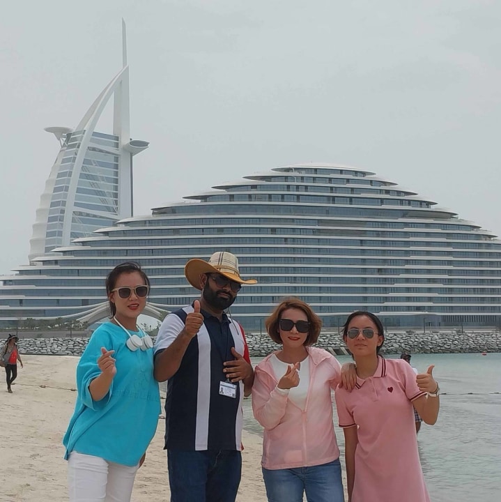 Al Bastakiya, Al Fahidi Fort, Dubai Creek abra ride, Textile Souk (Meena Bazaar)