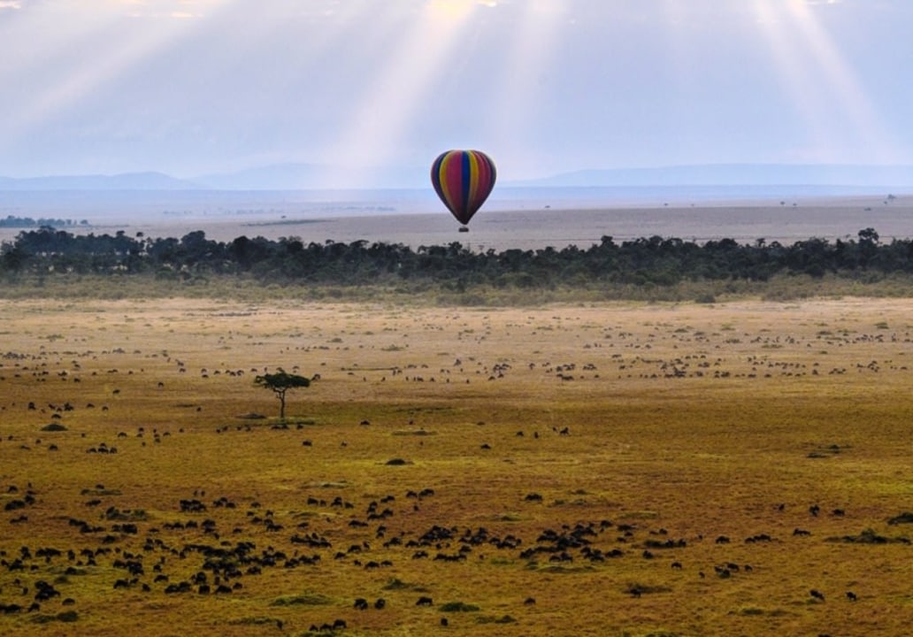 Masai Mara, Great Rift Valley viewpoint, Hippo Pool picnic
